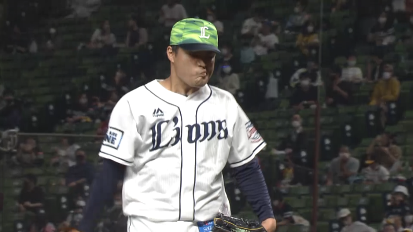2回表・L松本 1回は得点圏にランナーを背負うが、2回は3者凡退に抑える!!