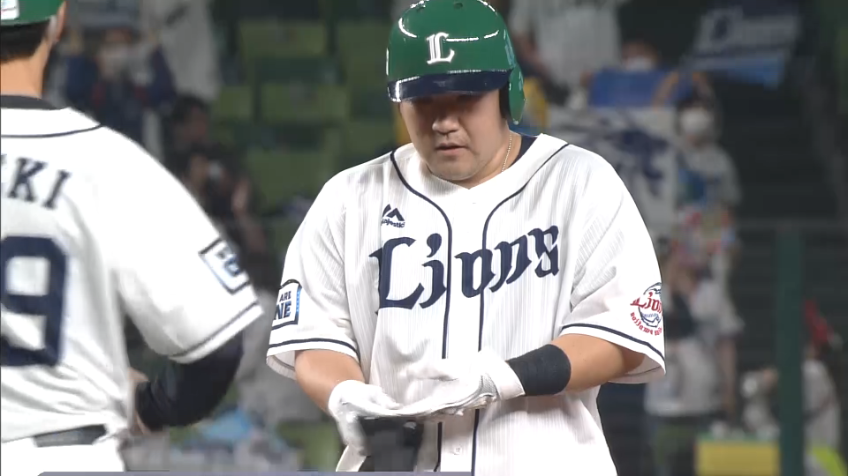 4回裏・L中村 レフトオーバーのタイムリーヒットを放ち、追加点を挙げる!!