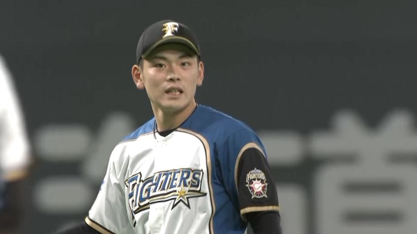 7回表・F野村 レフトへ抜けるかという打球に追いつきアウトにする好プレーを見せる!!