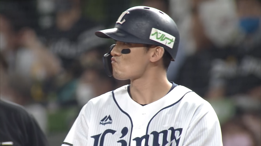 5回裏・L栗山 通算2018安打目は逆方向へのタイムリー!!