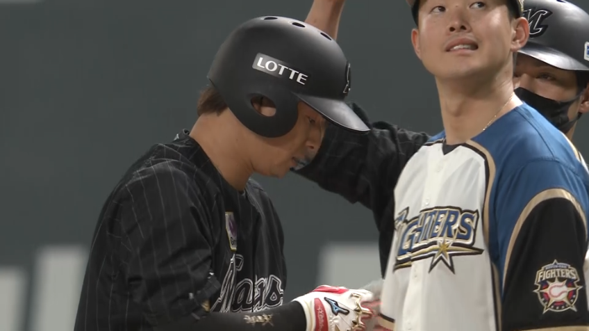 4回表・M藤岡 自身久しぶりのヒットはサードの頭を超す貴重な同点タイムリー!!