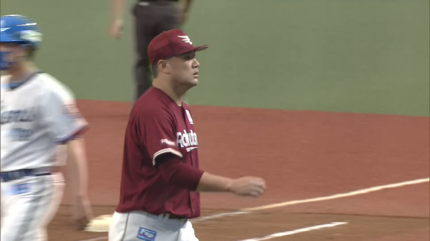 6回裏・E田中 ダブルプレーでピンチを切り抜ける!!