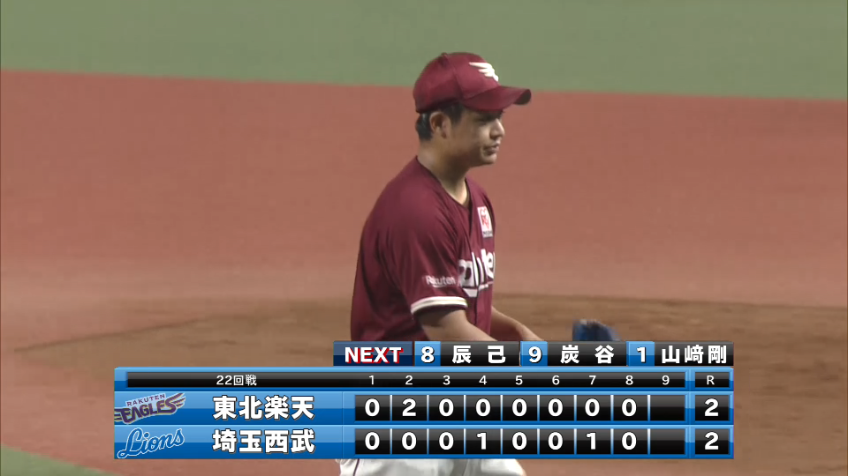 8回裏・E酒居 ピンチを無失点に切り抜ける!!