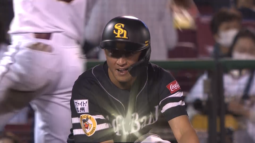 8回表・H川島 値千金の同点タイムリーヒットを放つ!!
