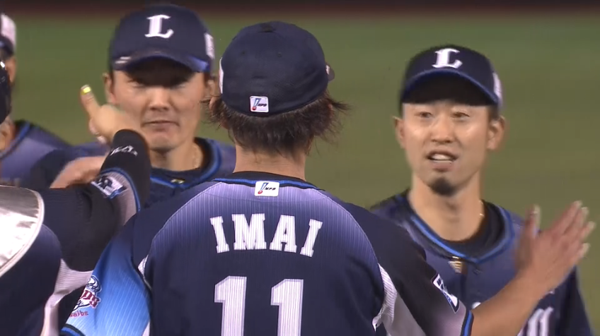 9回裏・L今井 127球1失点の熱投で見事な完投勝利!!