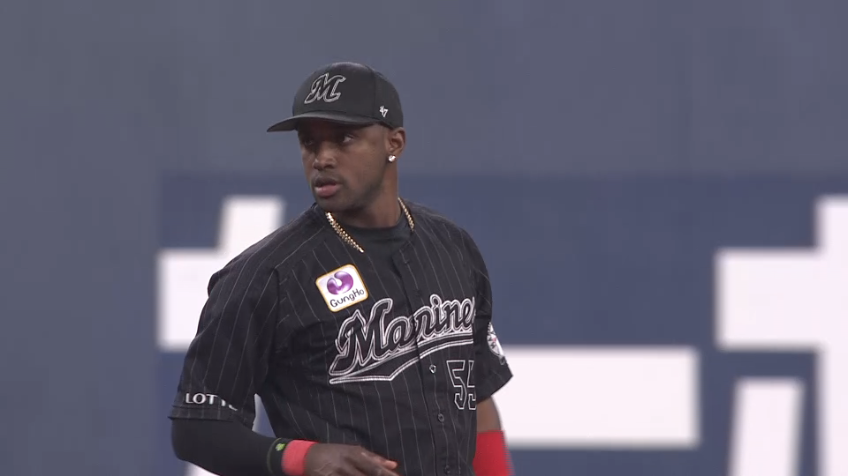 6回裏・Mエチェバリア ファインプレーを見せる!!