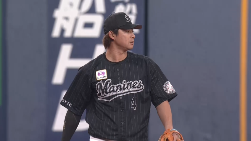 6回裏・M藤岡 逆シングルでキャッチしアウトを奪う!!