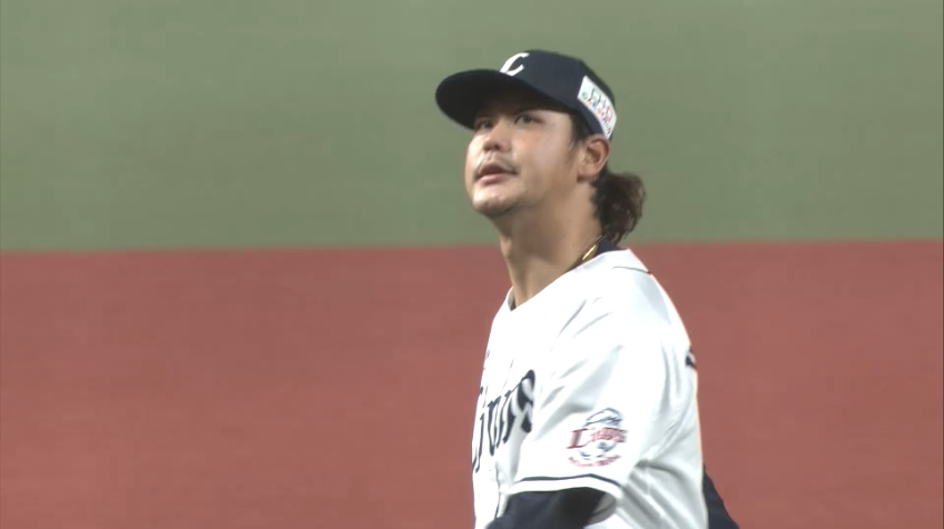 2回表・L高橋光成 スライダーで見逃し三振を奪う!!