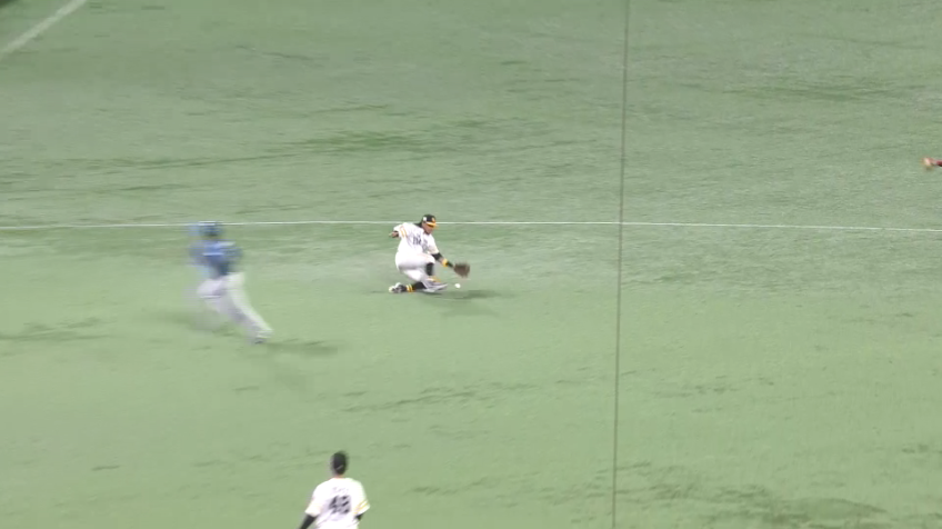 5回表・Hガルビス ファインプレーでピンチ脱出!!