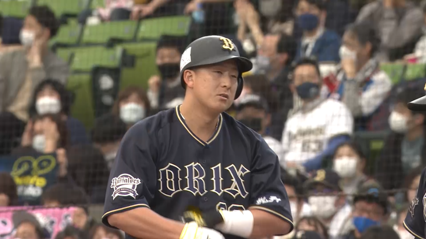 1回表・B杉本裕太郎 ライトへの先制タイムリーヒットを放つ!!