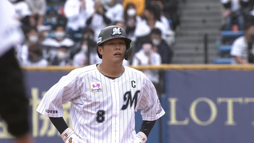 5回裏・M中村奨吾 完璧なスタートを見せて盗塁成功!!