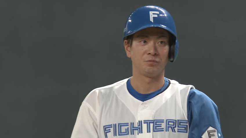 5回裏・F松本剛 貴重な追加点となるタイムリーヒットを放つ!!