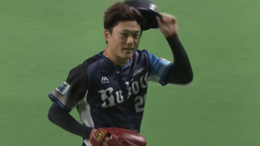 5回裏・L佐々木健 完璧なリリーフでピンチを凌ぐ!!