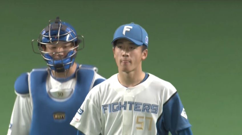 9回表・F北山亘基 無失点に抑え、チーム初勝利をもたらす!!