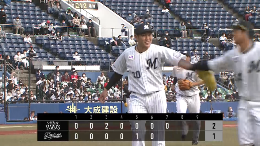 7回表・M廣畑敦也 初登板!! ピンチを招くも1回無失点で堂々のデビューを果たす!!