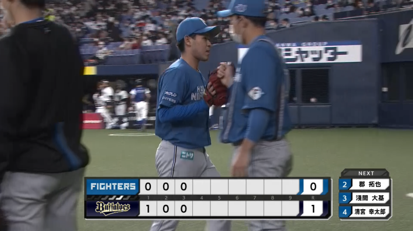 3回裏・F根本悠楓 外角の変化球で見逃し三振を奪う!!