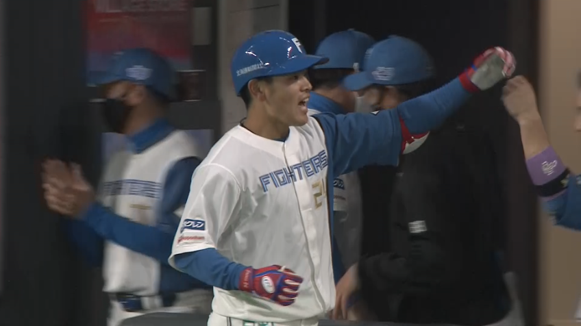 3回裏・F野村佑希 今シーズン第1号は先制のソロホームラン!!