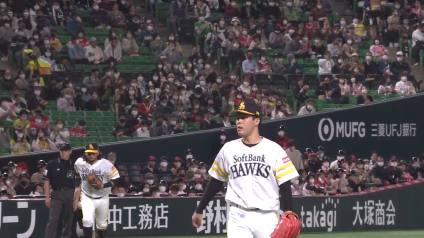 7回表・H藤井晧哉 回跨ぎでもノーヒットピッチング!!