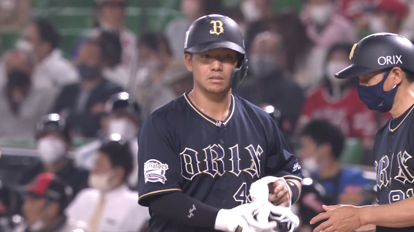 7回表・B頓宮裕真 本日猛打賞!! センター前へのタイムリーで1点を返す!!