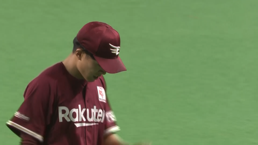 5回裏・E早川隆久 キレのある変化球で三振に仕留め5回無失点!!