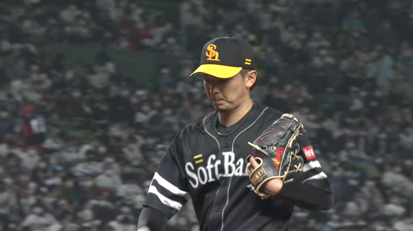 6回裏・H東浜巨 白熱の投手戦!! 6回までわずか1安打に抑える力投!!