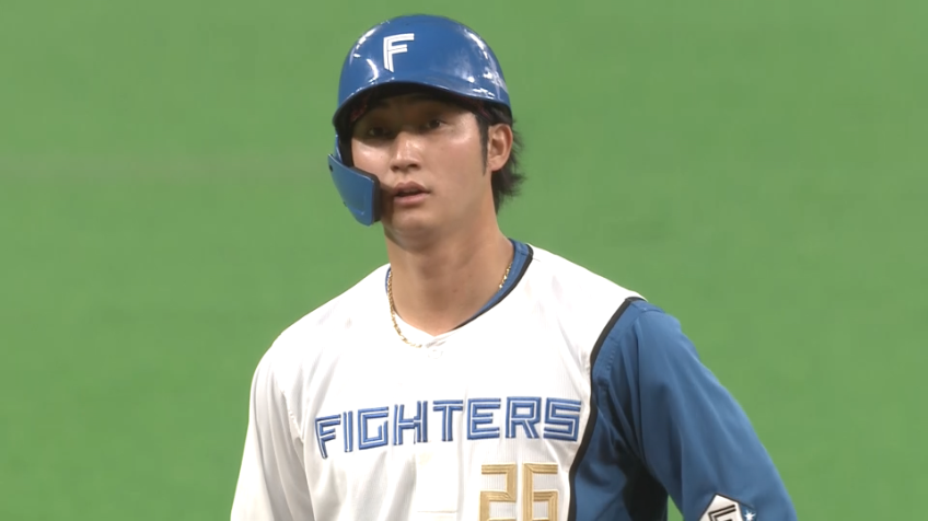 1回裏・F淺間大基 今季初盗塁を決め、チャンスメイクに成功!!