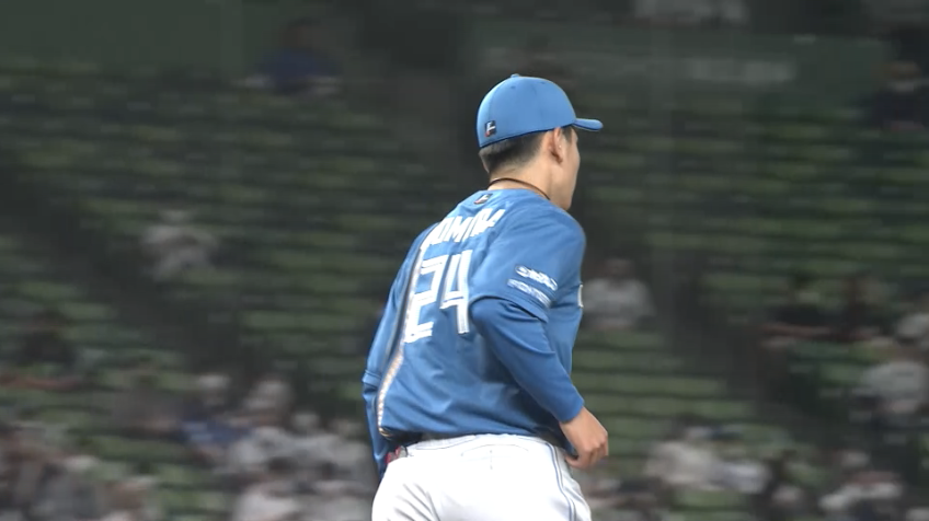 3回裏・F野村佑希 強肩が光った!! ランニングスローでサードゴロに打ち取る!!