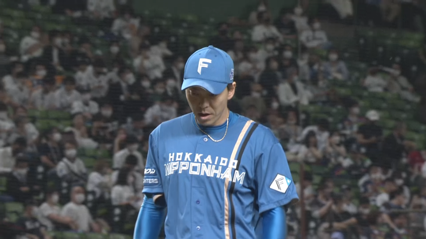 6回裏・F宮西尚生 最後は見逃し三振!! 1回を無失点に抑える好ピッチングを見せる!!