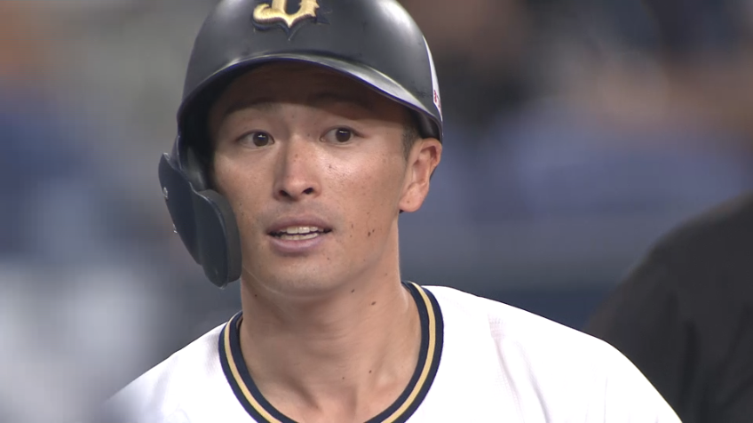 5回裏・B福田周平 初球を鮮やかに打ち返す!! 右中間へのタイムリー3ベースヒットで追加点をあげる!!