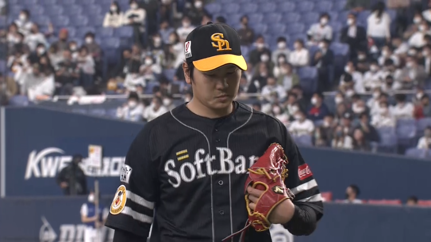 7回裏・H石川柊太 今季初勝利へ!! 7回104球2安打無失点10奪三振の好投を見せる!!