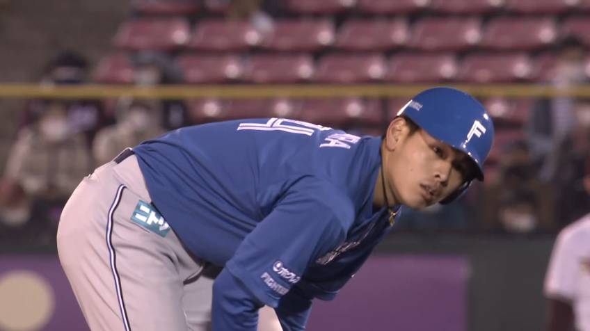 3回表・F野村佑希 足で魅せる!! 積極的な初球スタートで盗塁成功!!