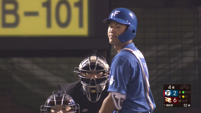 4回表・F今川優馬 今シーズン第2号のソロホームランで反撃する!!