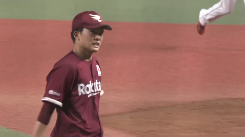 2回裏・E早川隆久 極上の変化球で見逃し三振を奪う!!