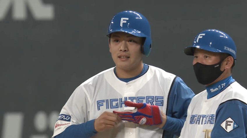 1回裏・F野村佑希 ライト前へのタイムリーヒットを放ち4番の仕事を果たす!!