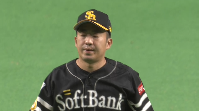 9回裏・H嘉弥真新也 最後の打者を空振り三振に仕留めゲームセット!!