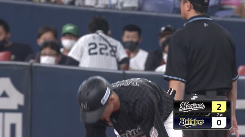 2回表・M高部瑛斗 低めの直球を上手く捉え、先制2点タイムリーヒットを放つ!!