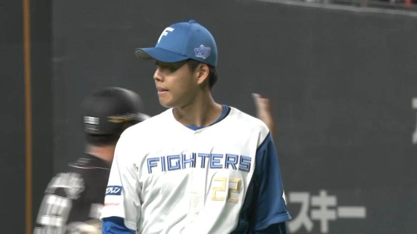 1回表・F杉浦稔大 わずか8球!! 初回を3者凡退に抑える!!