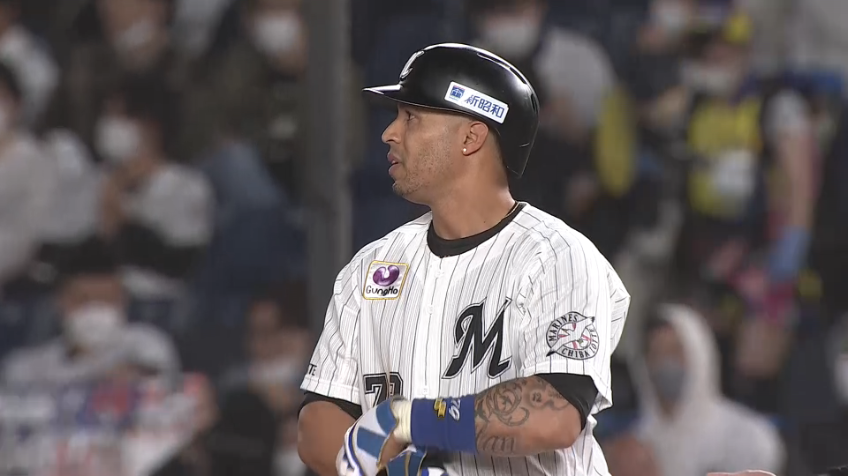 8回裏・Mマーティン 今シーズン初のタイムリーヒットで同点!!