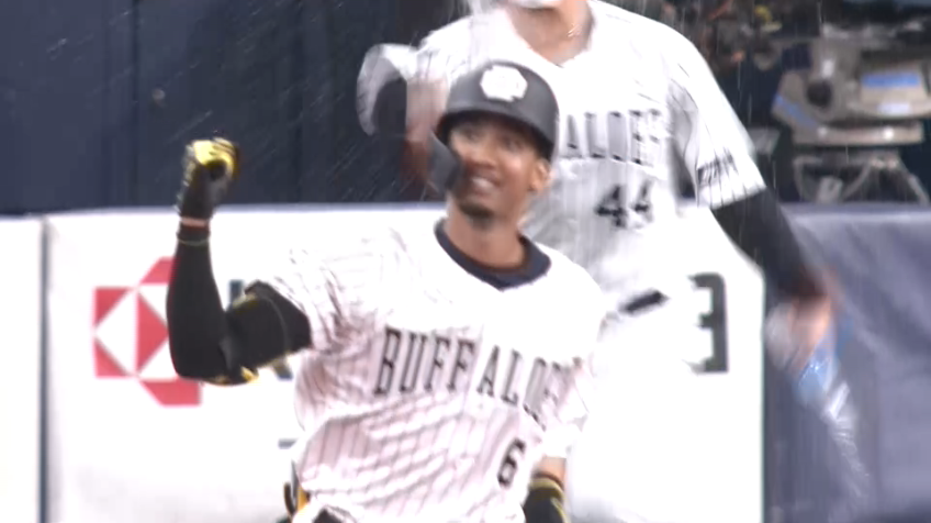 9回裏・B宗佑磨 サヨナラヒットを放つ!!