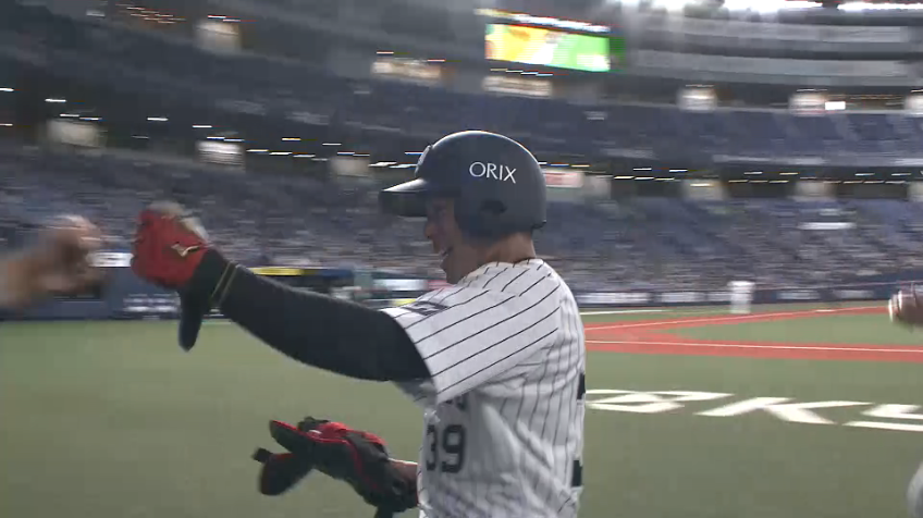 8回裏・B池田陵真 プロ初スタメンでL平良海馬からプロ初ヒットを放つ!!