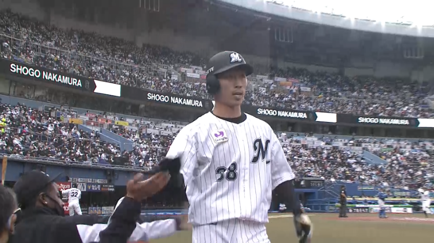 6回裏・M髙部瑛斗 今季第1号は反撃のソロホームラン!!