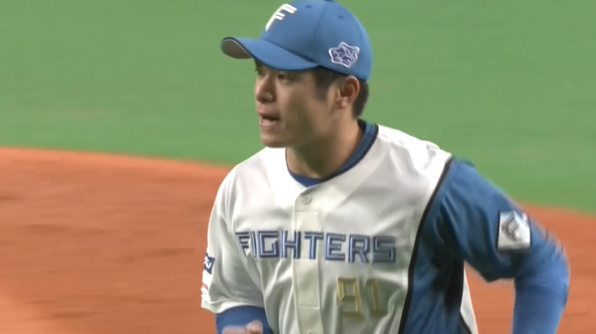 8回表・F古川侑利 ピンチを背負うも、2イニングを無失点に抑えるピッチング!!