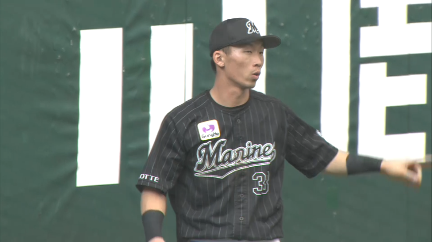 1回裏・M高部瑛斗 守備で盛り立てる!! 頭を超えそうな打球をランニングキャッチ!!