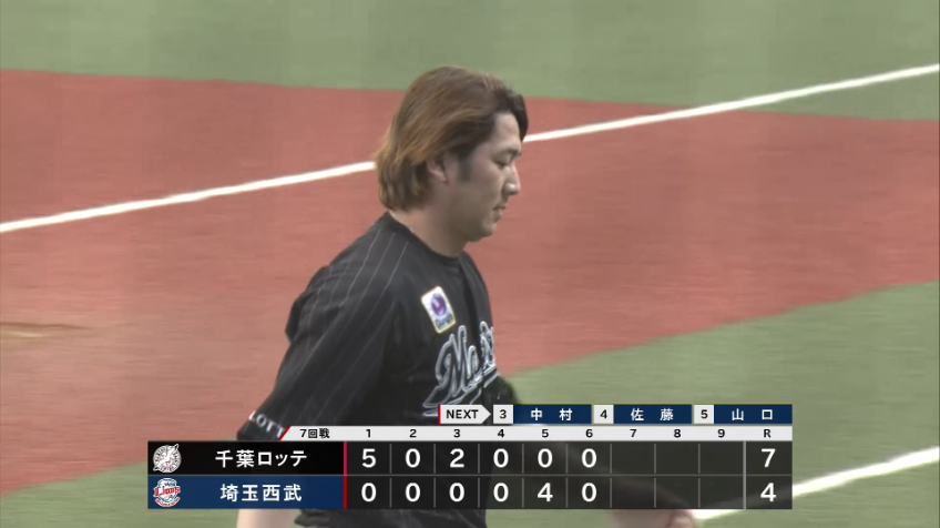 6回裏・M小野郁 3者連続三振のパーフェクトピッチングを披露する!!