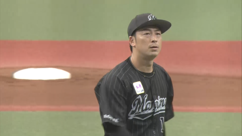 2回裏・M美馬学 3者連続三振でピンチを脱する!!