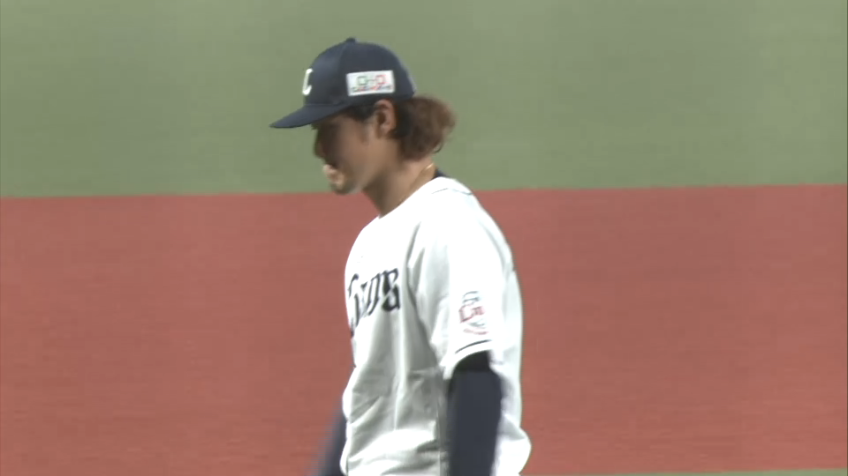 4回表・L高橋光成 外からストライクゾーンに入ってくる変化球で三振を奪う!!