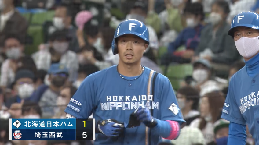 4回表・F中島卓也 今季初打点!! センターへタイムリーヒットを放ち反撃の狼煙をあげる!!