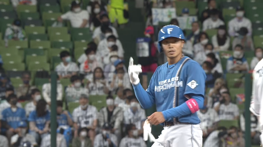 6回表・F中島卓也 今季初盗塁でチャンス拡大!!