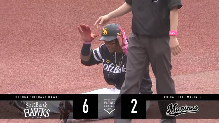 4回表・Hグラシアル 勢い止まらず!! タイムリー2ベースヒットを放ち点差を広げる!!