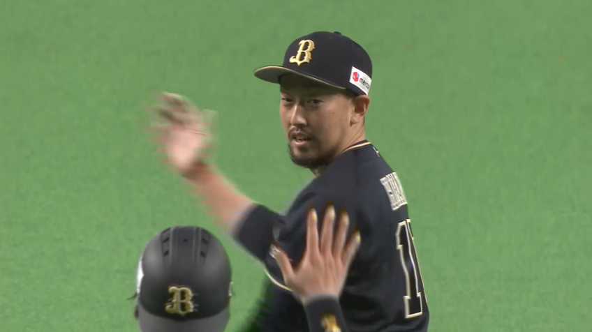 9回裏・B平野佳寿 3人で抑え10セーブ目をマーク!!